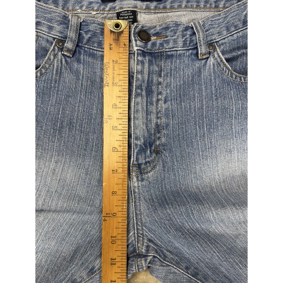 Y2K Calvin Klein Jeans Bootcut Women’s‎ Size 12 Blue Denim Stretch - Picture 10 of 12